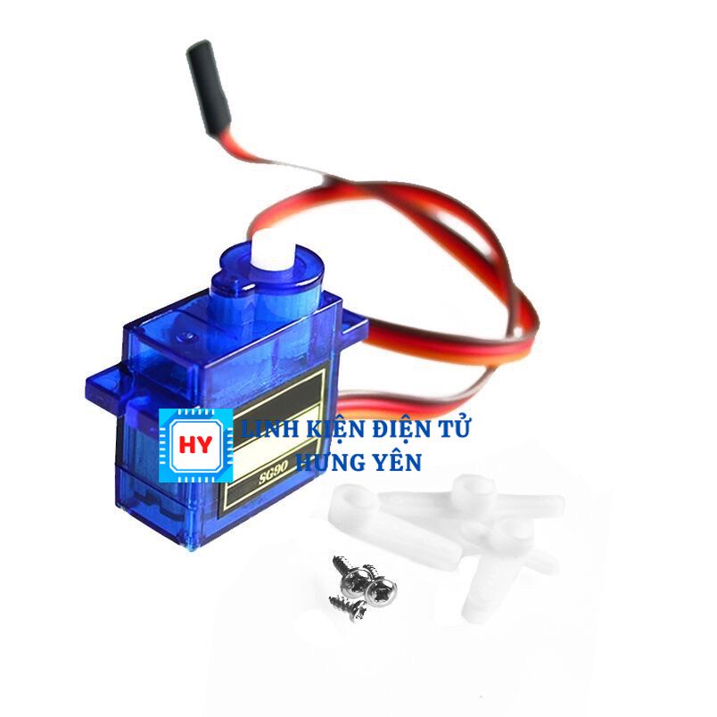 Động Cơ Servo Mini 9g Sg90 Góc Quay 180 độ - 360 độ