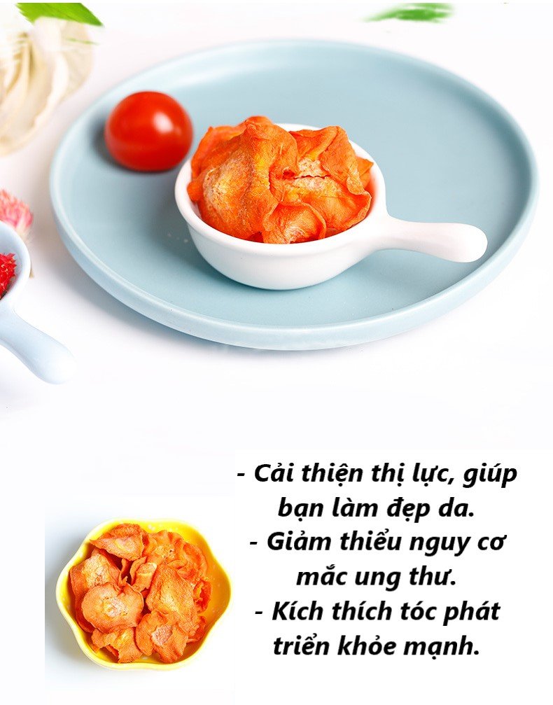 [HCM]Cà rốt sấy lạnh 20g