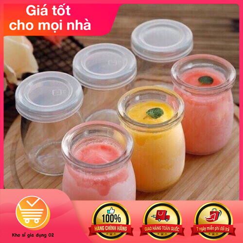 Combo 12 Hũ Thủy Tinh Làm Sữa Chua