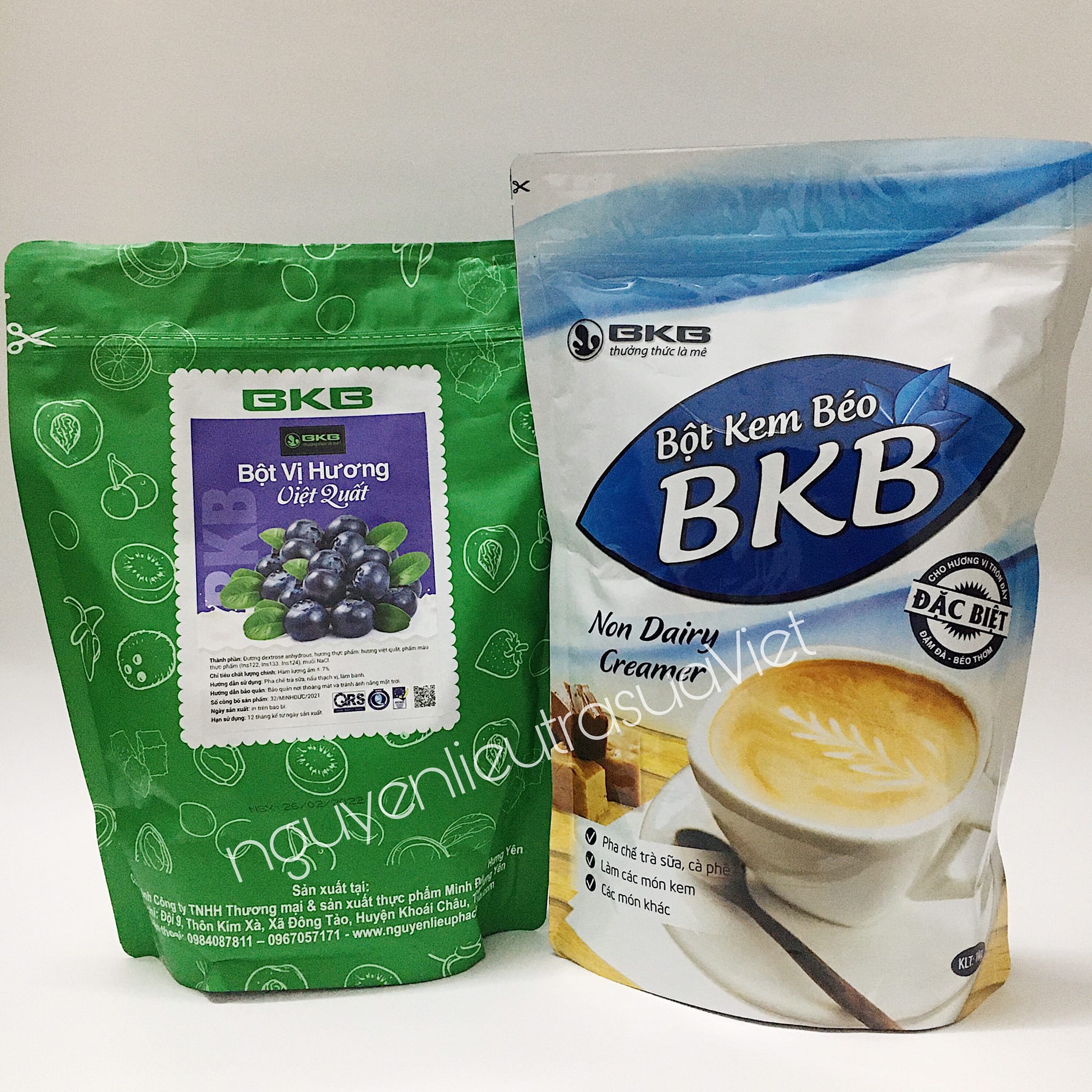 Bột vị Việt quất BKB pha trà sữa túi 1kg
