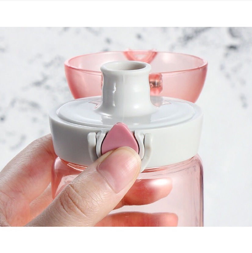 Bình Nước Nhựa Tritan LocknLock One Touch Bottle 500ml ABF645