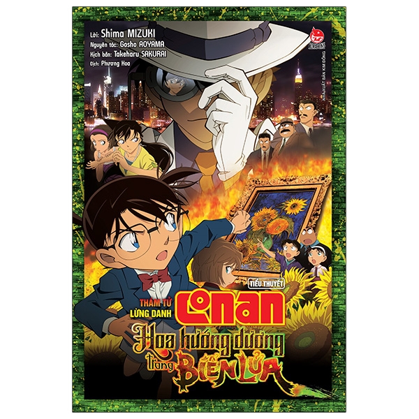 Fahasa - thám tử lừng danh conan - tiểu thuyết - hoa hướng dương trong biển lửa