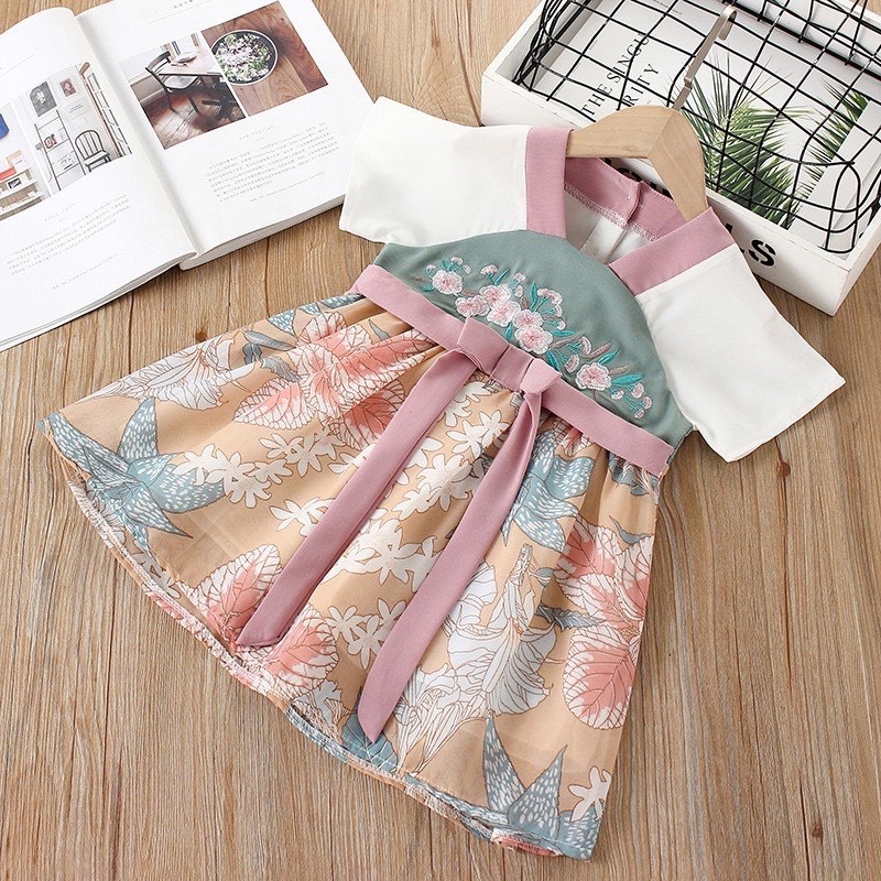 Váy hán phục cực xinh cho bé gái