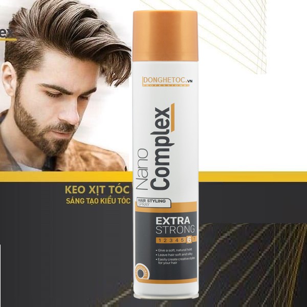 [HCM]Keo Xịt Tóc Lavox Nano Complex