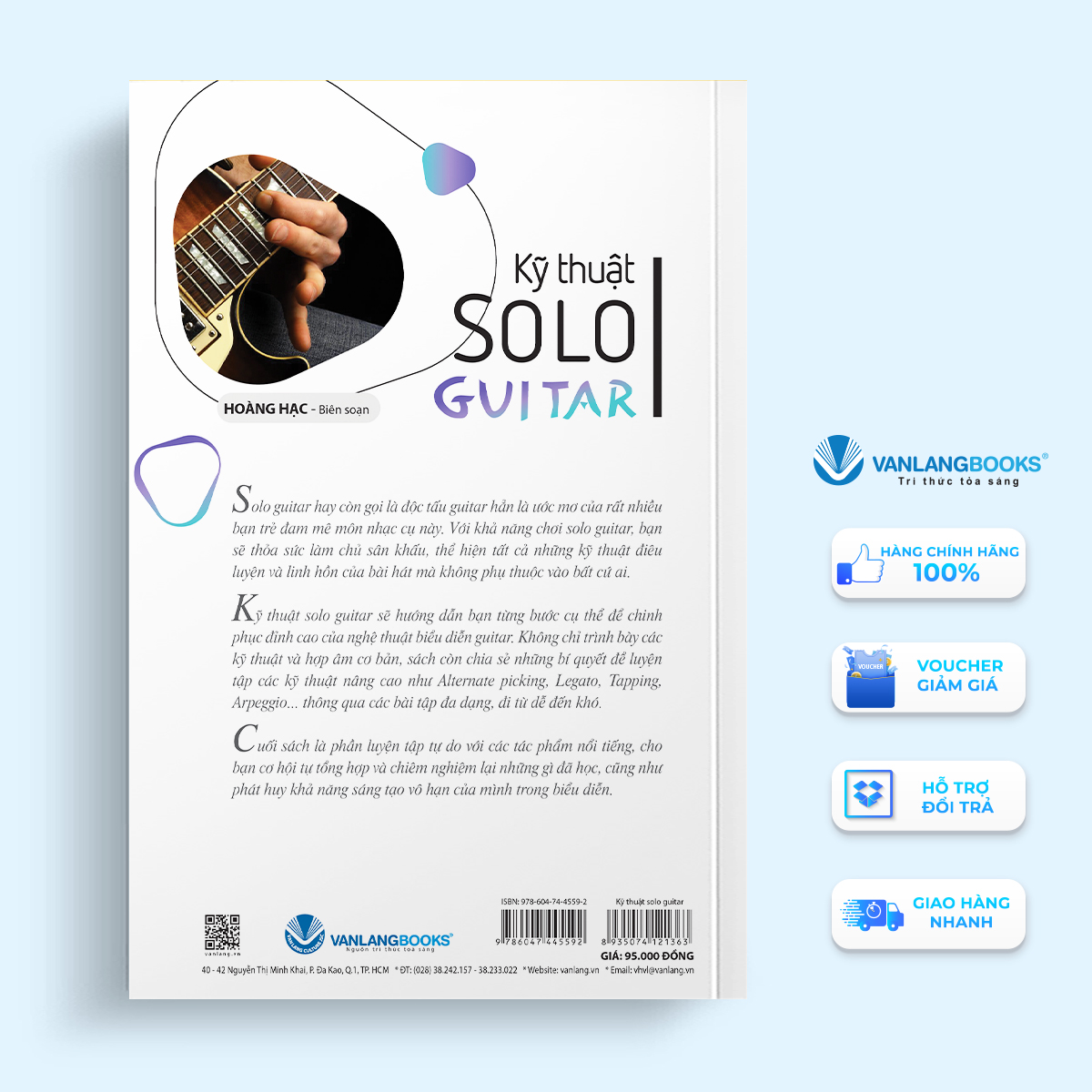 Sách - Kỹ Thuật Solo Guitar-Vanlangbooks