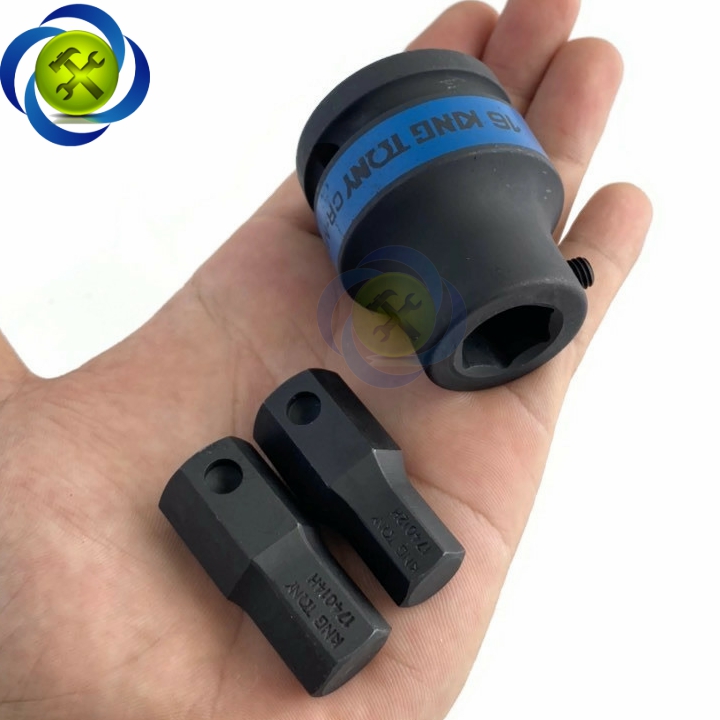 [HCM]Đầu tuýp lục giác 12mm Kingtony (Mũi lục giác + tuýp 3/4)