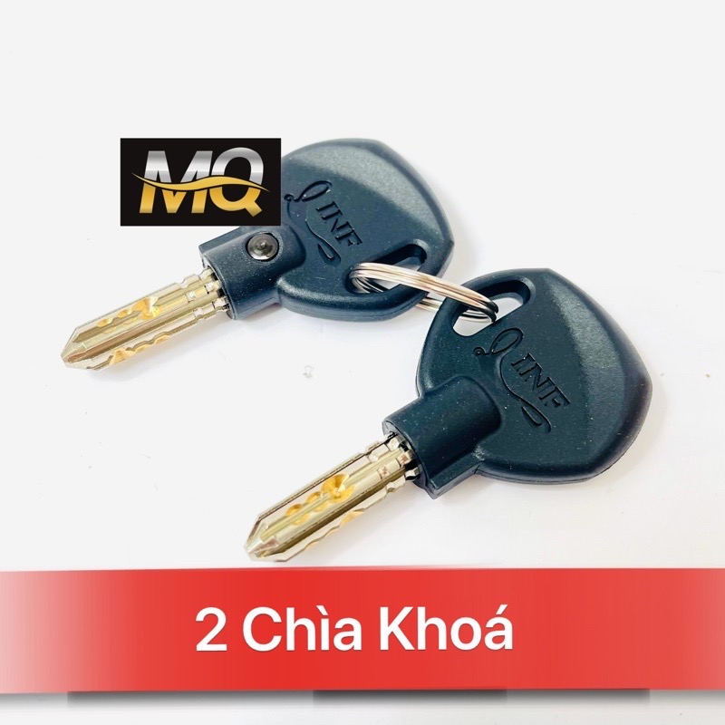 Bộ Ổ Khoá Xe SIRIUS 2006-2014 (Khoá 8 Cạnh Gồm Khoá Điện + Khoá Yên)