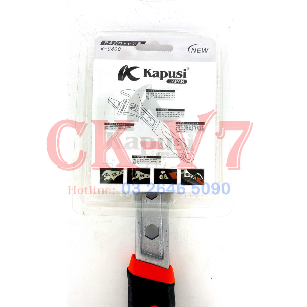 Cờ Lê- Mỏ Lết Cao Cấp Kapusi 12 Inch