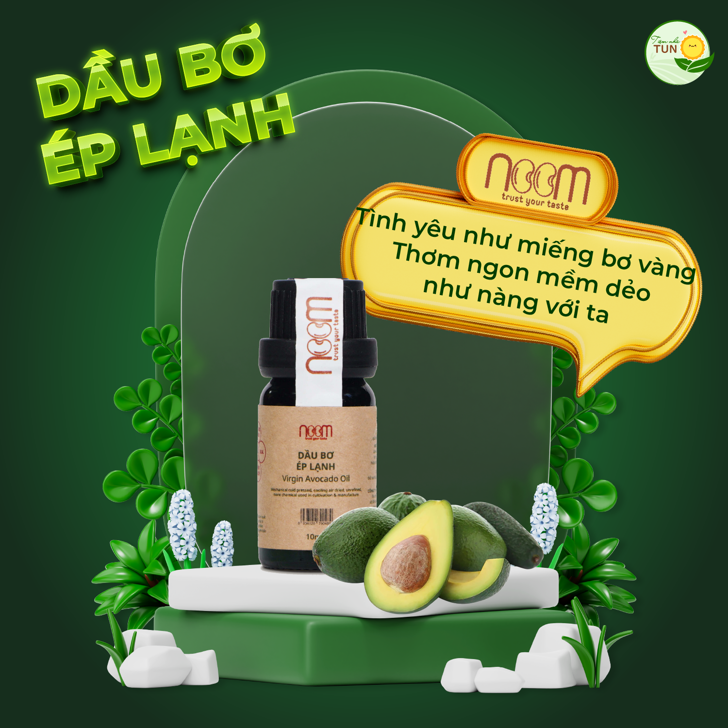 Dầu bơ ép lạnh noom