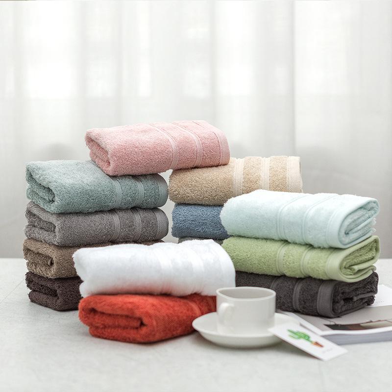 Phong Cách Nhật Bản Đồng Bằng Bông Ai Cập Cotton Chất Lượng Cao Khăn Mặt 100% Cotton Rửa Mặt Khăn Vuông 100% Cotton Khăn Mặt Băng Tã Bảo Vệ Môi Trường Khăn Tắm