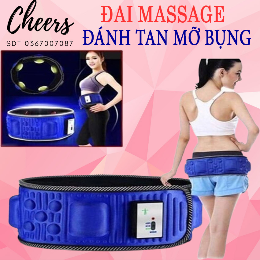 [CỰC SỐC  - GIÁ SỈ] Đai Massage X5 - Máy Mát Xa Bụng, Máy Tập Cơ Bụng Cao Cấp Đánh Tan Mỡ Bụng - Hiệu Quả Rõ Riệt Trong Thời Gian Ngắn - Đai Massage Tan Mỡ Bụng Bảo Hành 1 Đổi 1 Toàn Quốc Bởi Nhà Bán Hàng Shop CHERRY