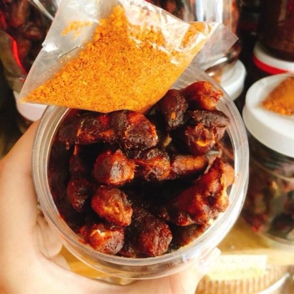 Me Lào chấm muối tôm