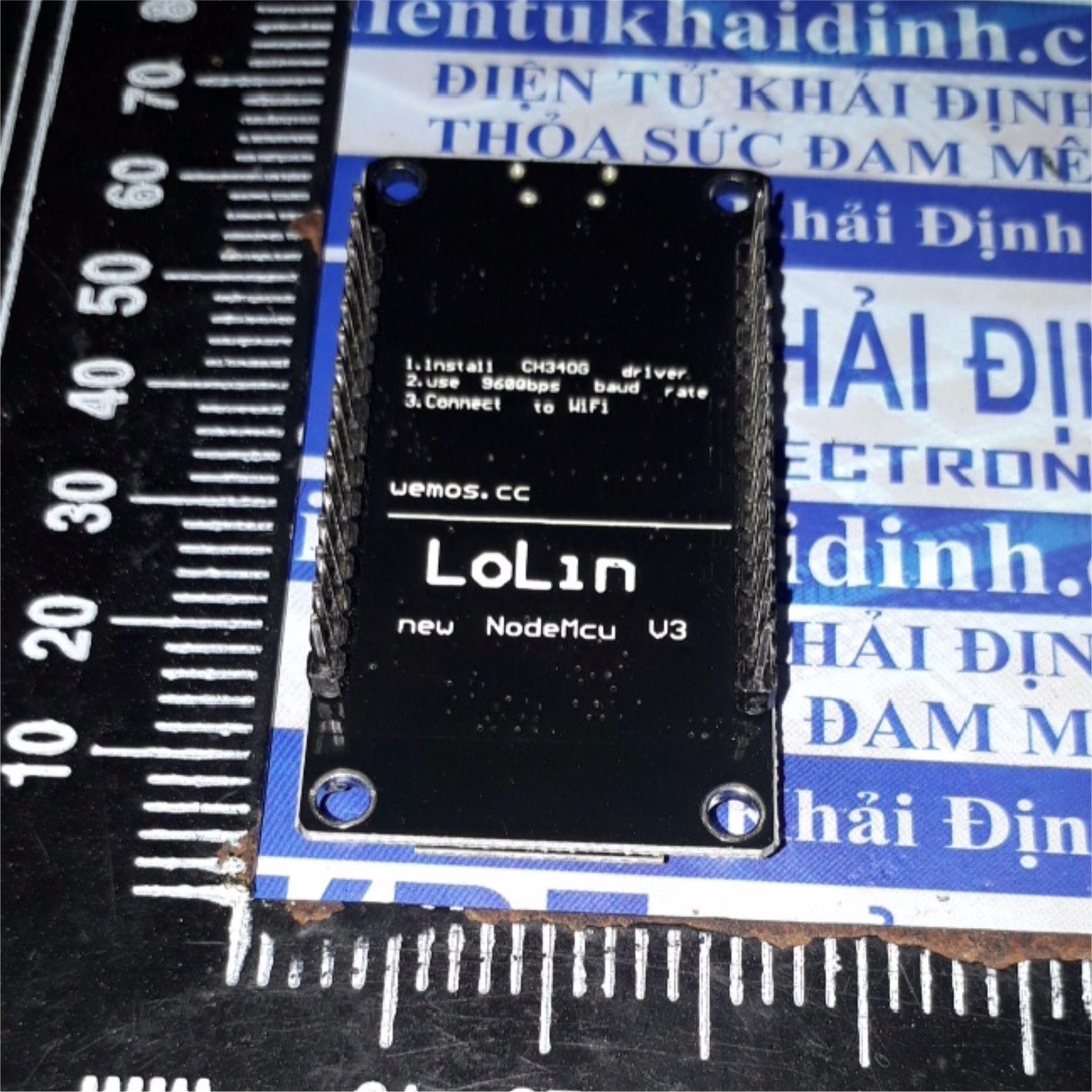 Module wifi esp8266 nodemcu lua wifi v3 ch-340 kde0422