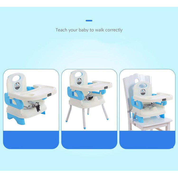 Ghế Ăn Dặm Gấp Gọn Cho Bé ( Kèm chân sắt)
