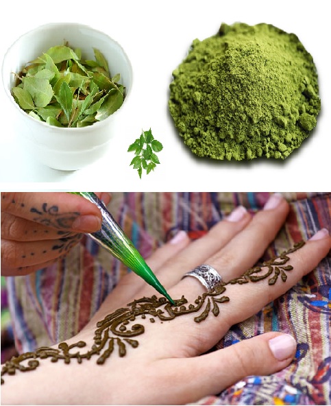 Bột lá henna Ấn Độ 500g