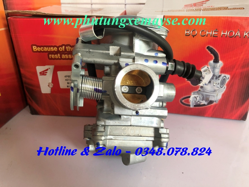 Bộ chế hoà khí (bình xăng con) xe MIO MAXIMO, MIO CLASSIC