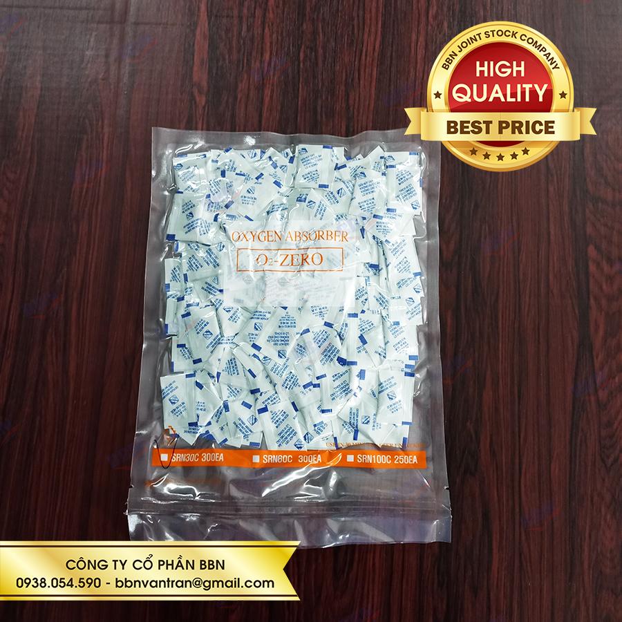 Túi hút oxy 60CC Hàn Quốc dành đóng gói thực phẩm (bộ 300 túi)