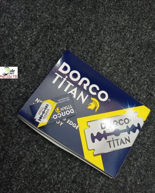 Lưỡi lam Titan Dorco số lượng 100 lưỡi / hộp giá rẻ