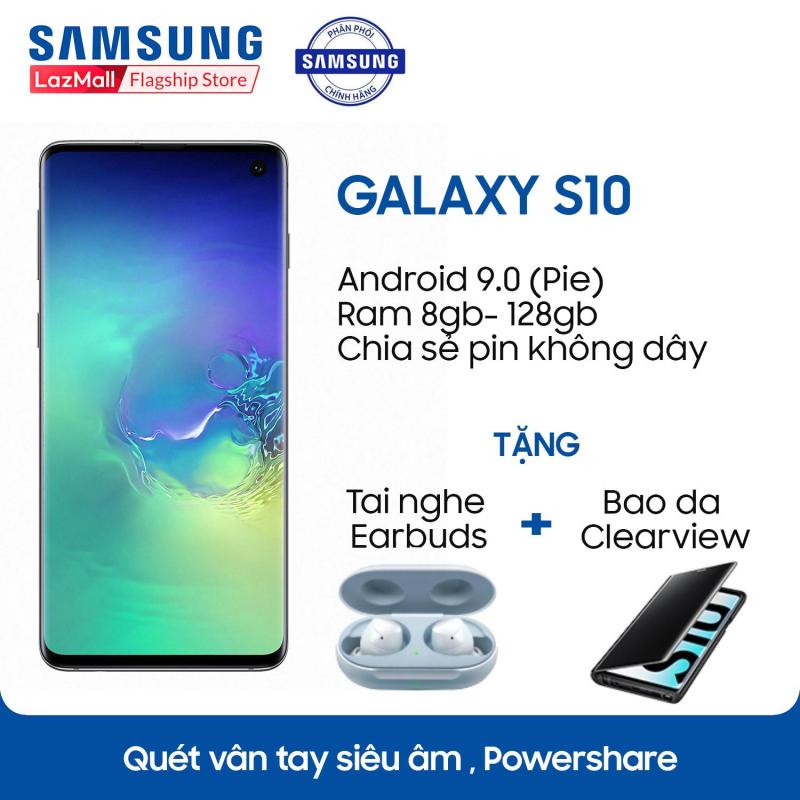 Điện thoại Samsung Galaxy S10 - 8GB RAM - 128GB ROM - 6.1 inch -  - Android điện thoại thông minh