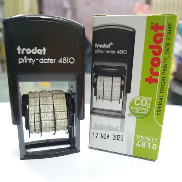 Dấu đóng ngày tháng năm 3mm Trodat Printy Dater 4810