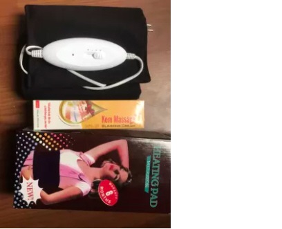 Đai đôi quấn nóng Heatingpad + kem tan mỡ (combo)