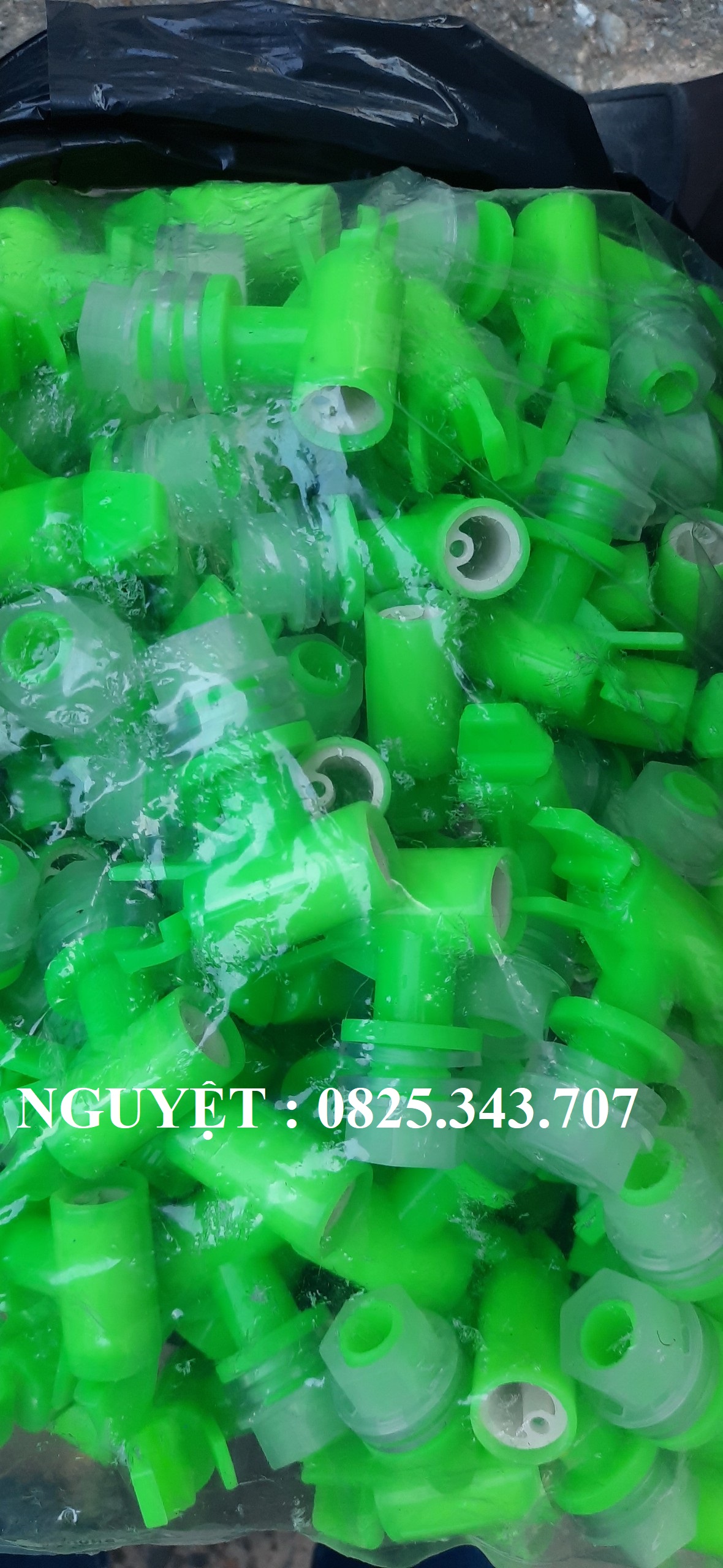 Combo 3 Vòi bình nước 19L,20L màu xanh lá