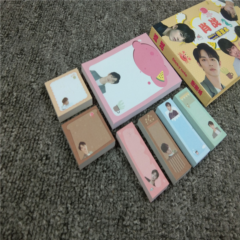 [Có sẵn] Tập giấy note Tiêu Chiến Xiao Zhan