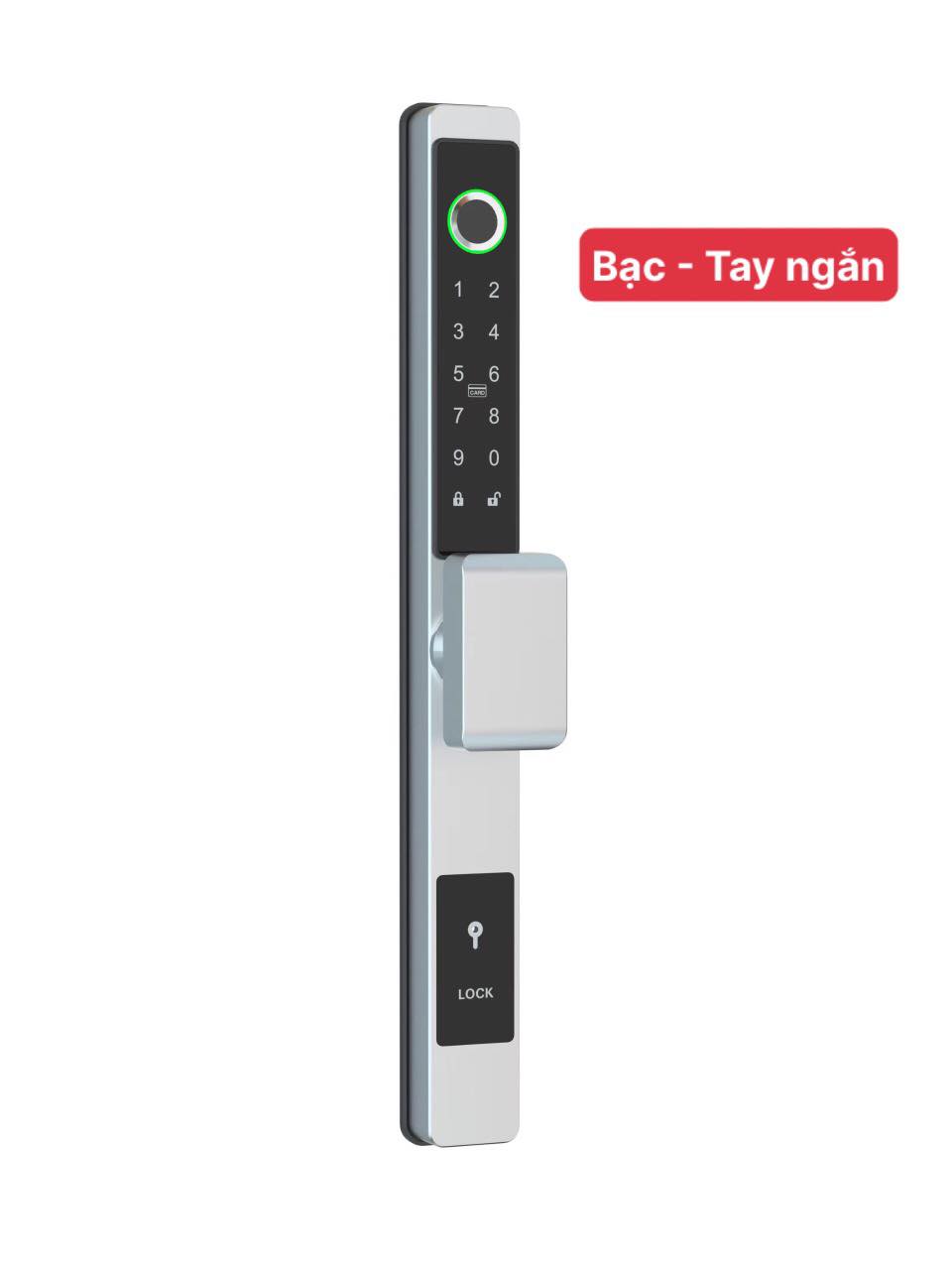 Khóa vân tay cửa nhôm App TTLock RS1