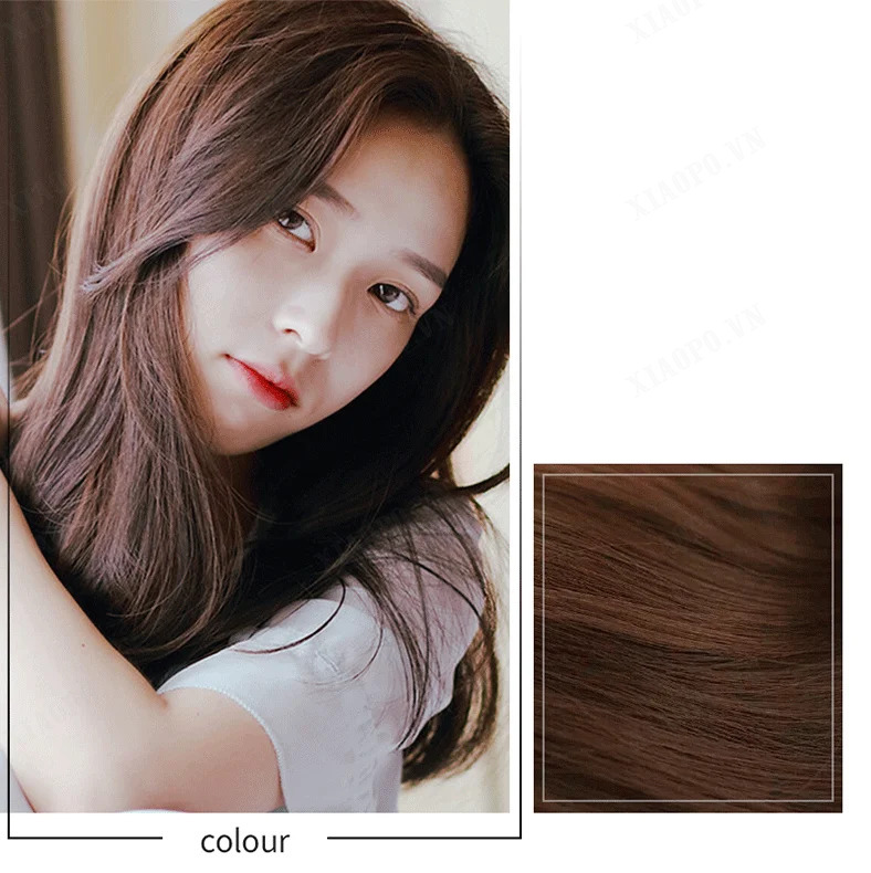 Xiaopo Qiweitang plant bubble dye color black hair dye cream own hair dye artifact