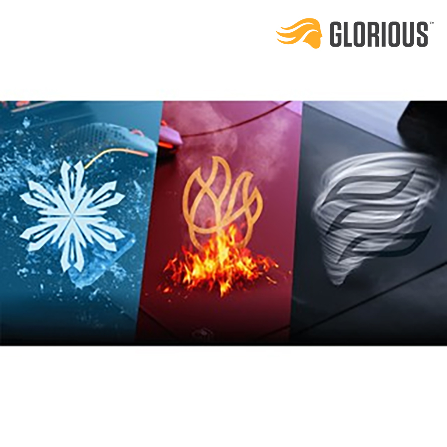 Lót chuột Glorious Elements ICE Mouse Pad - XL - Hàng Chính Hãng