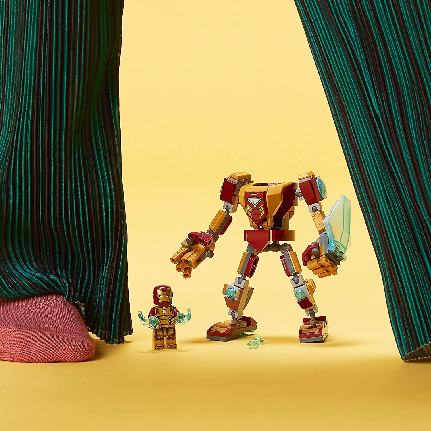 LEGO Marvel 76203_Chiến giáp Người Sắt (Iron Man Mech Armor)_Chính hãng