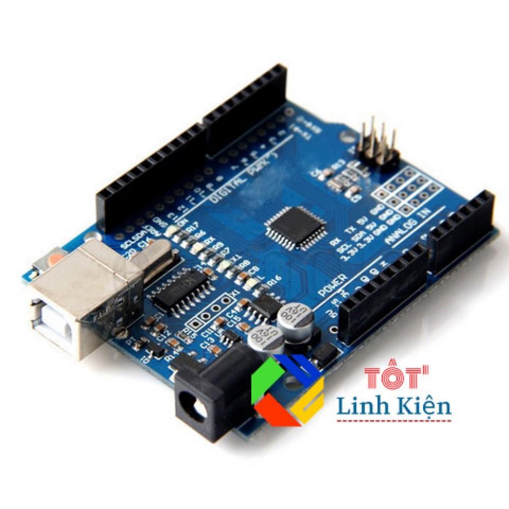 [RẺ NHẤT] Board Arduino Uno R3 SMD Chip Dán + Kèm Cáp USB