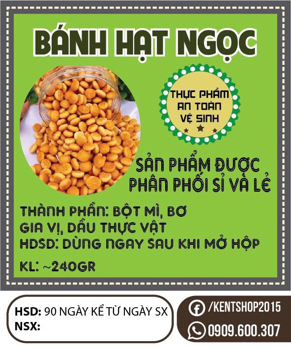 [HCM]BÁNH HẠT NGỌC VỊ BƠ