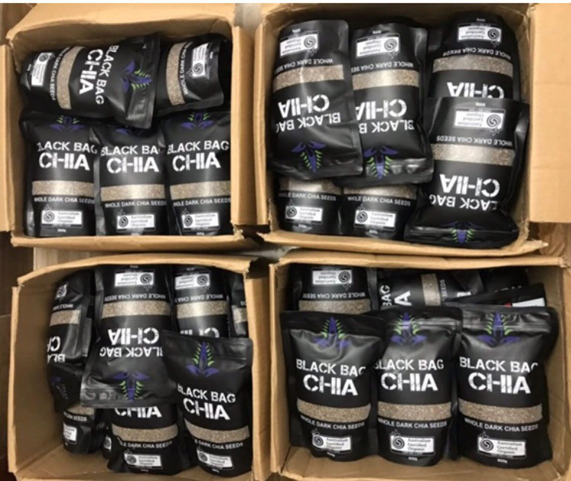 Black chia 500g Úc