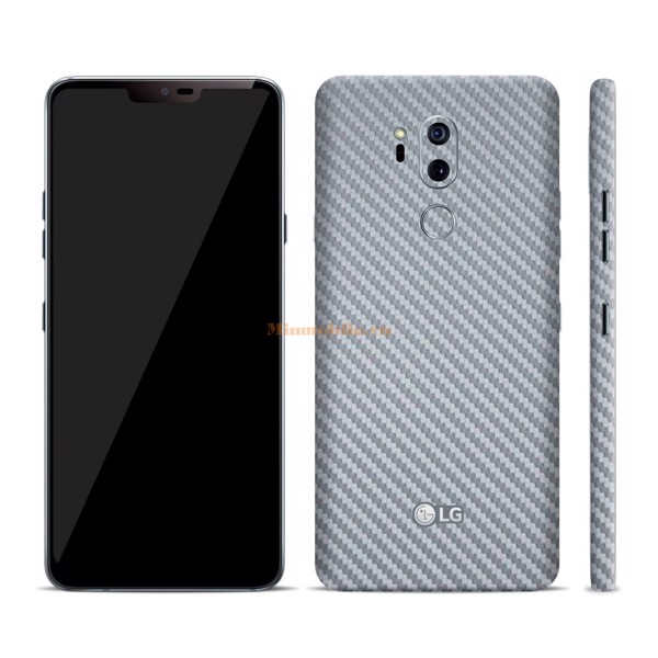 Dán lưng LG G7 vân carbon nhám