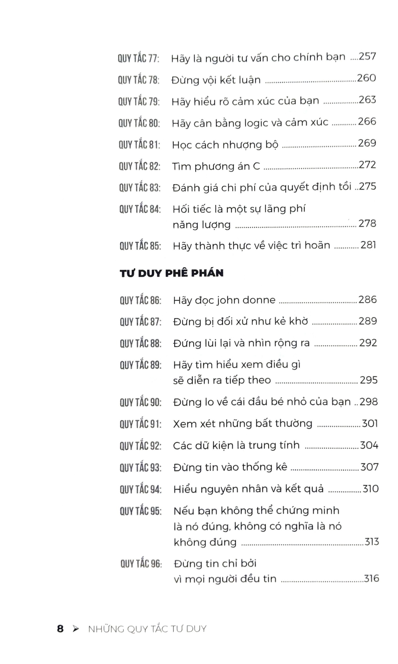 Sách Mới Alphabooks - Những Quy Tắc Tư Duy