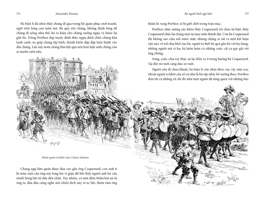 Ba người lính Ngự Lâm - TinhHoaBooks