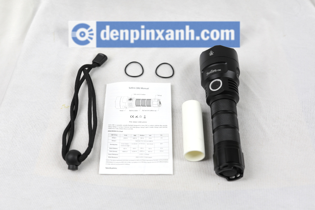 Đèn pin siêu sáng Sofirn C8G