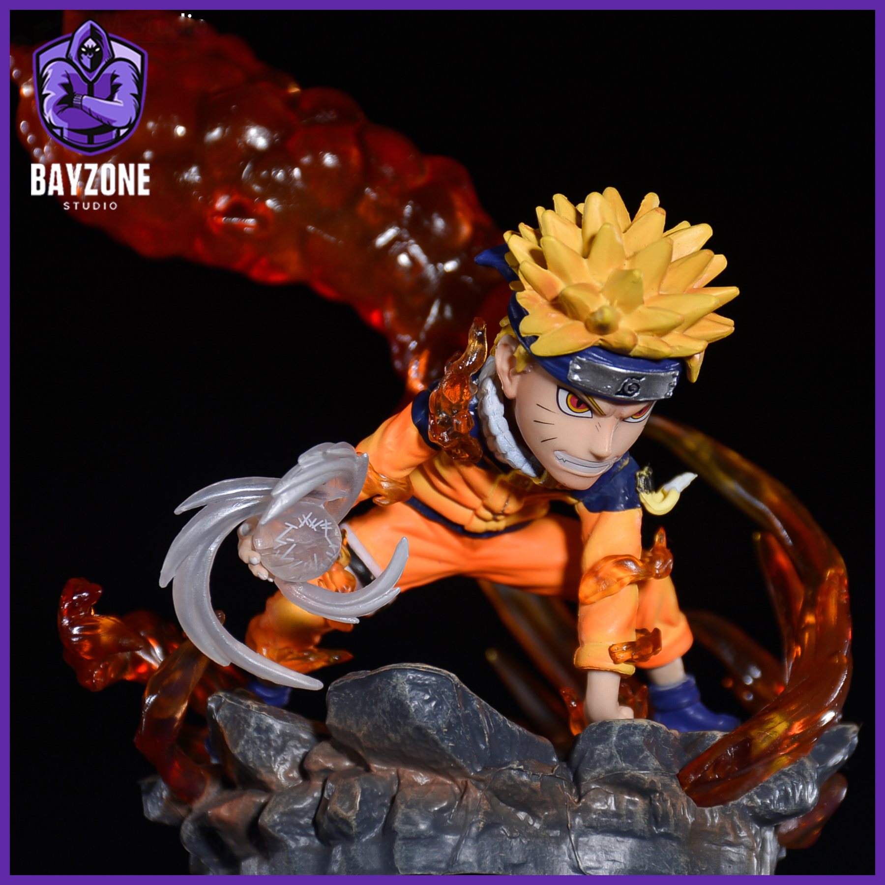 Mô hình chibi naruto trạng thái cửu vĩ siêu đẹp chất lượng