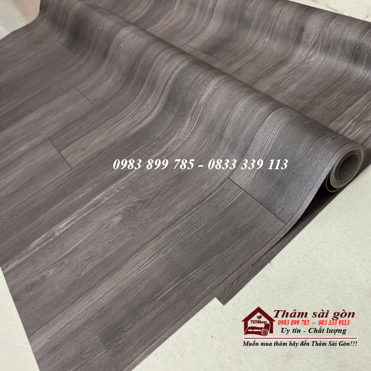 THẢM SIMLI VÂN GỖ NHÁM KHỔ 1M