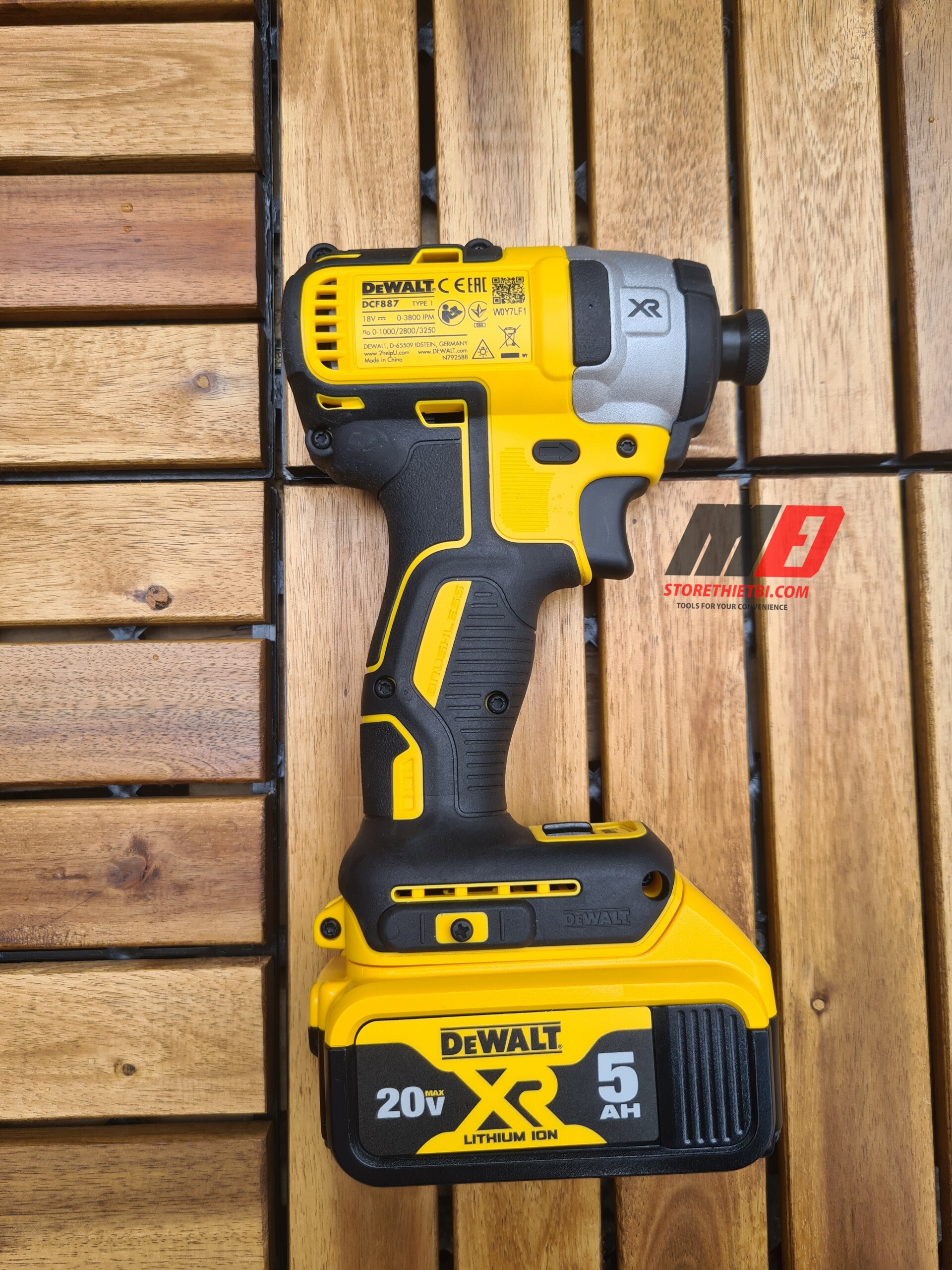 [HCM]Dcf887N Body thân Máy Bắt Vít 18V  Dewalt (Chưa bao gồm pin sạc)