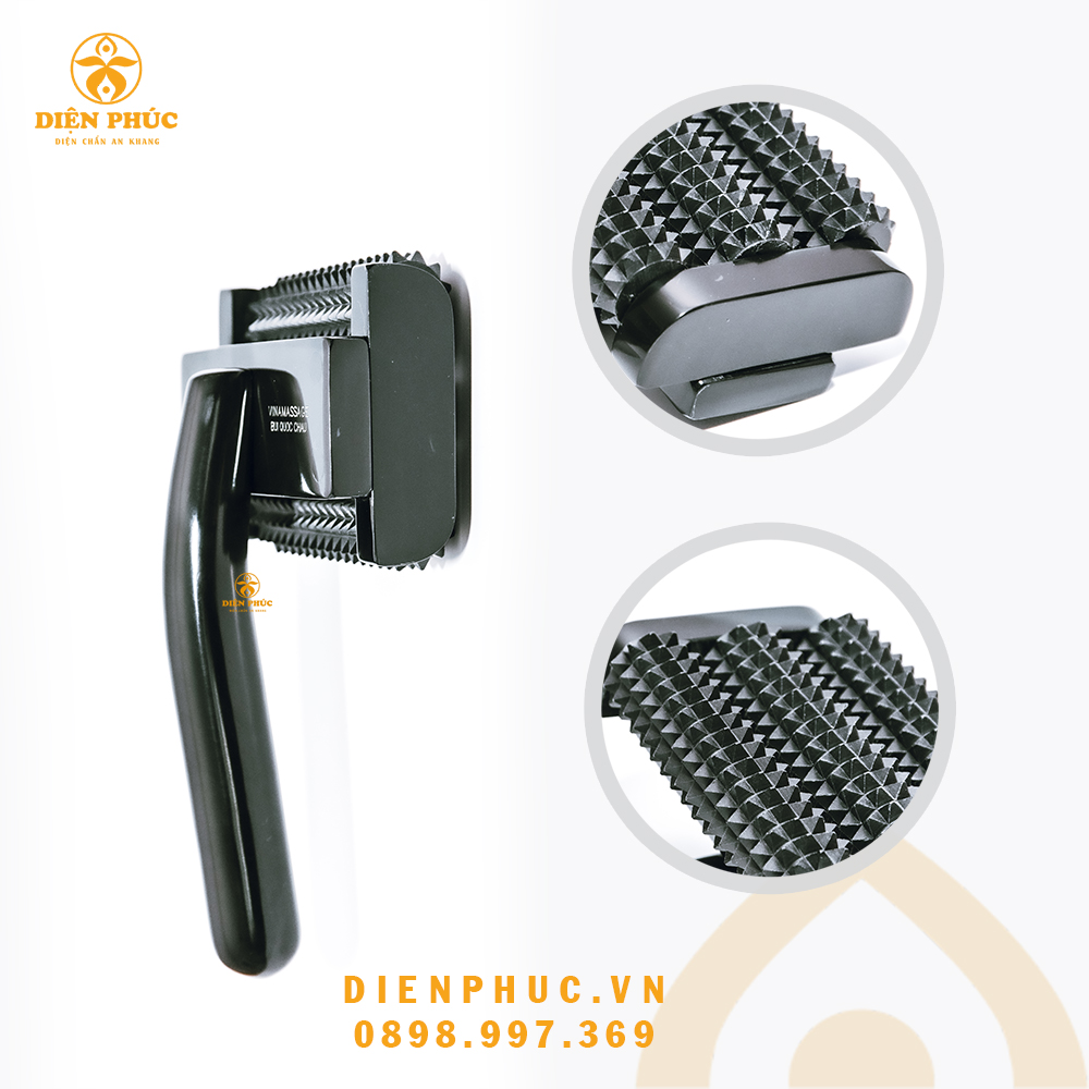 (Diện Chẩn) Lăn 3 Trục Cán Ngắn Chính Hãng