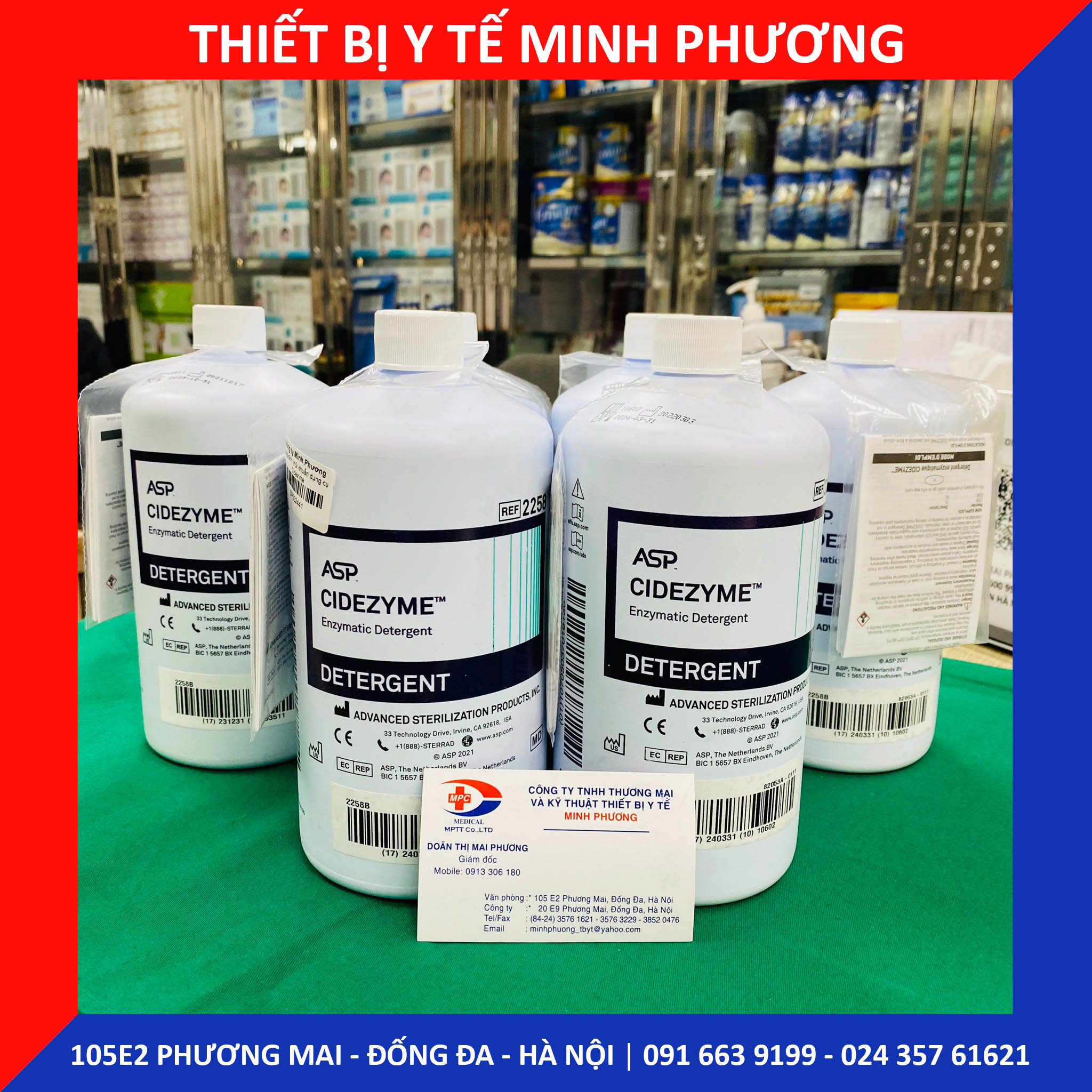 Dung dịch khử khuẩn dụng cụ Cidezyme