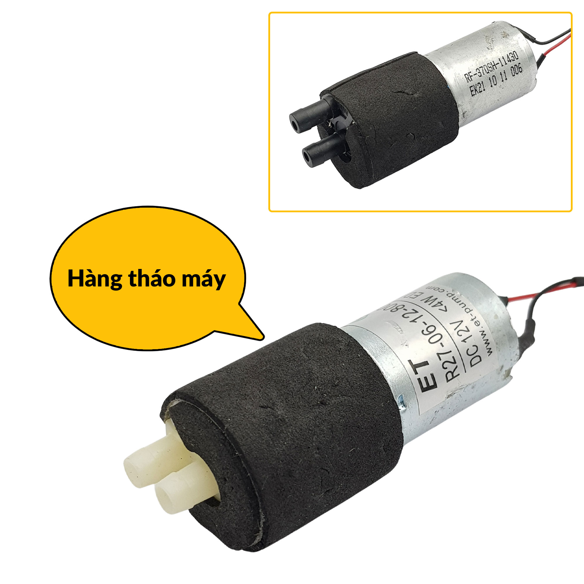 Bơm nước tự mồi tháo máy 370 12V