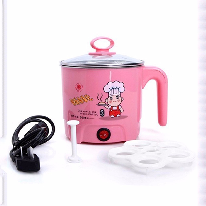[HCM] Ca nấu mì siêu tốc nồi nấu đa năng mini siêu tốc 18cm