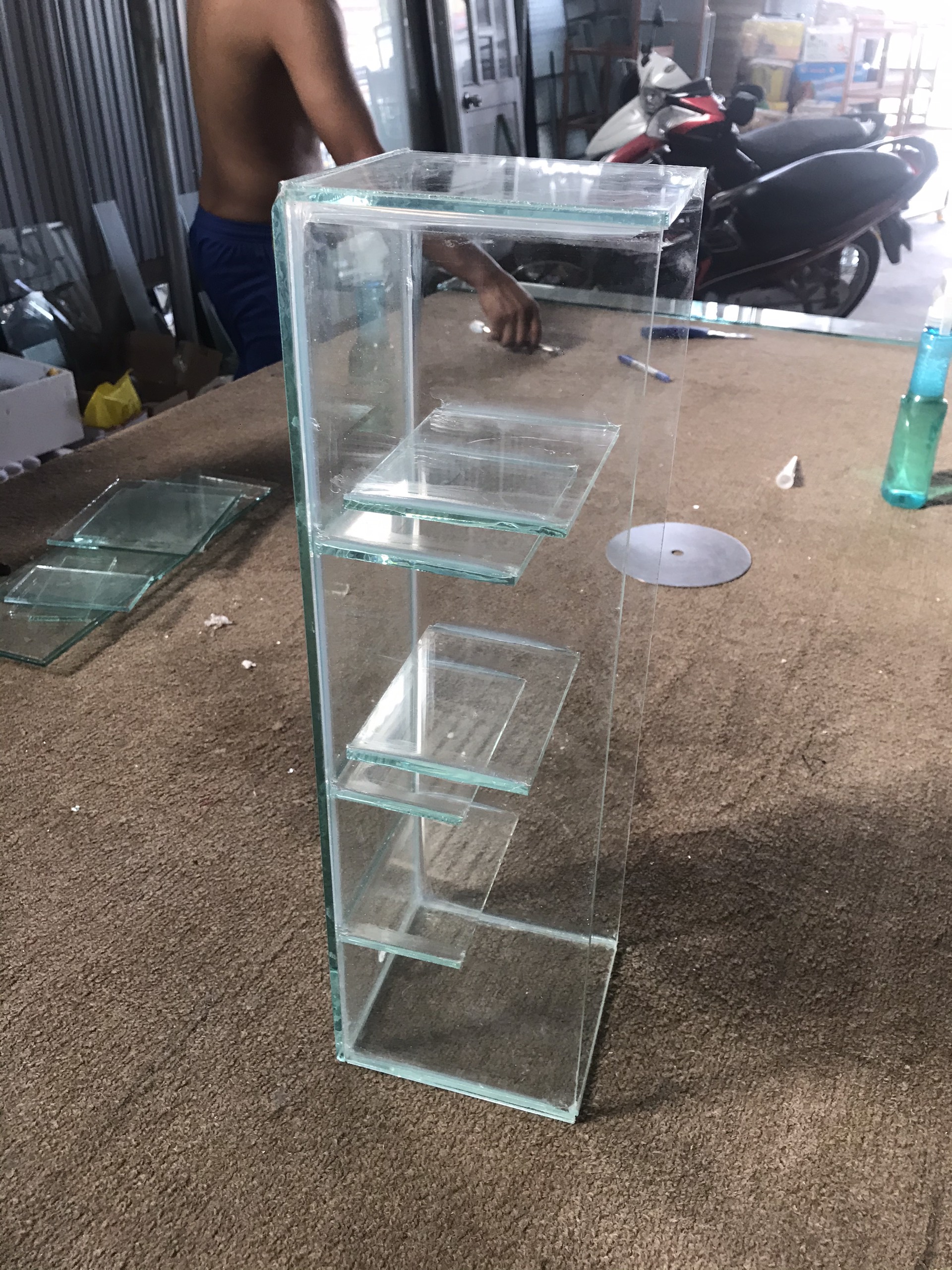 bể lọc 45cm x 12 x 13 cm