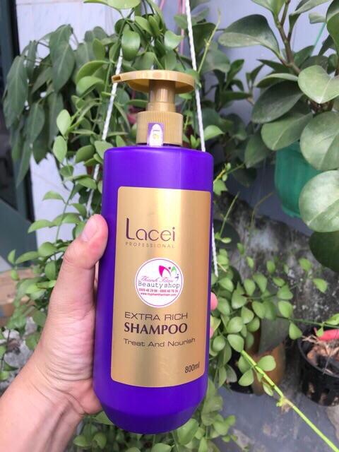 [Hcm]Extra Rich Shampoo Lacei 800ml