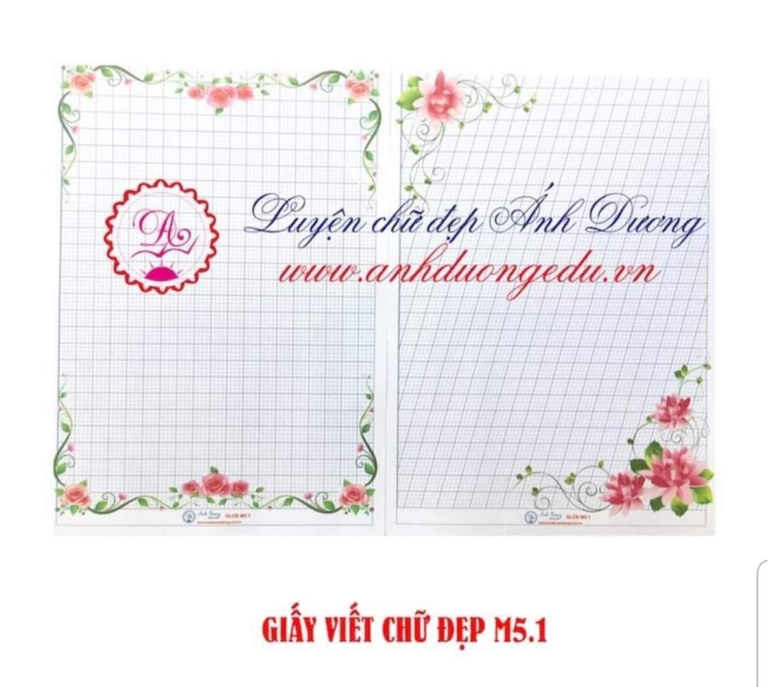 Combo 20 tờ giấy hoa Ánh Dương