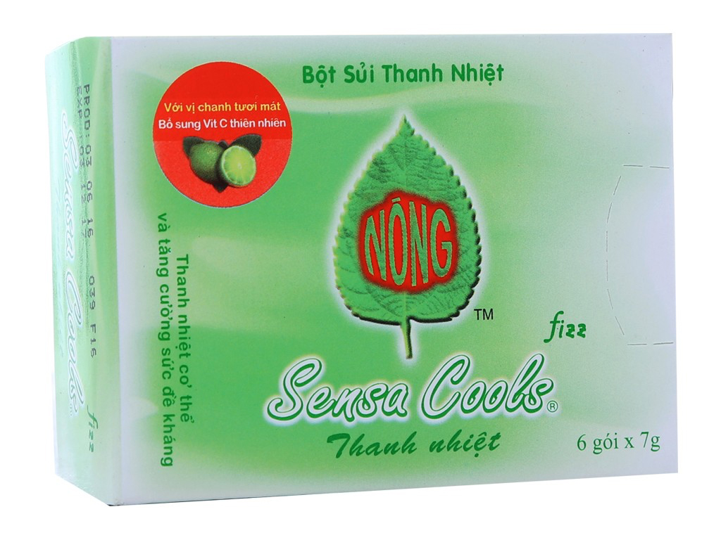 BỘT SỦI THANH NHIỆT SENSA COOL