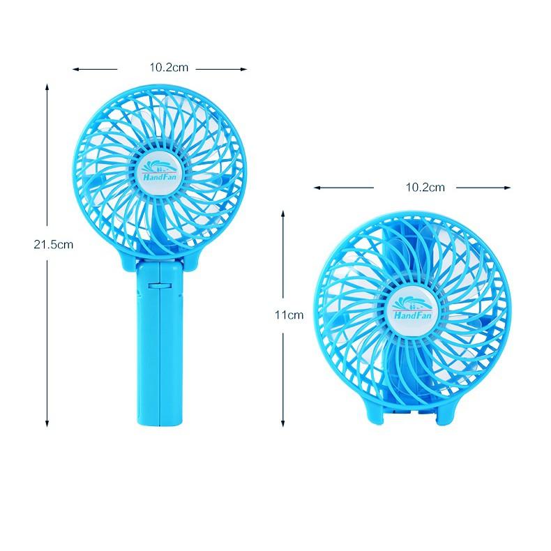 Quạt mini cầm tay có cán giá rẻ